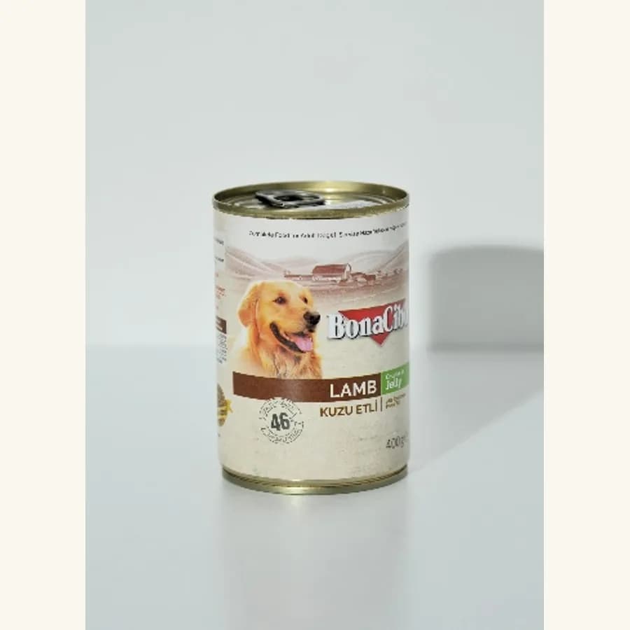 Product photo: BONACIBO canned food lamb 400G