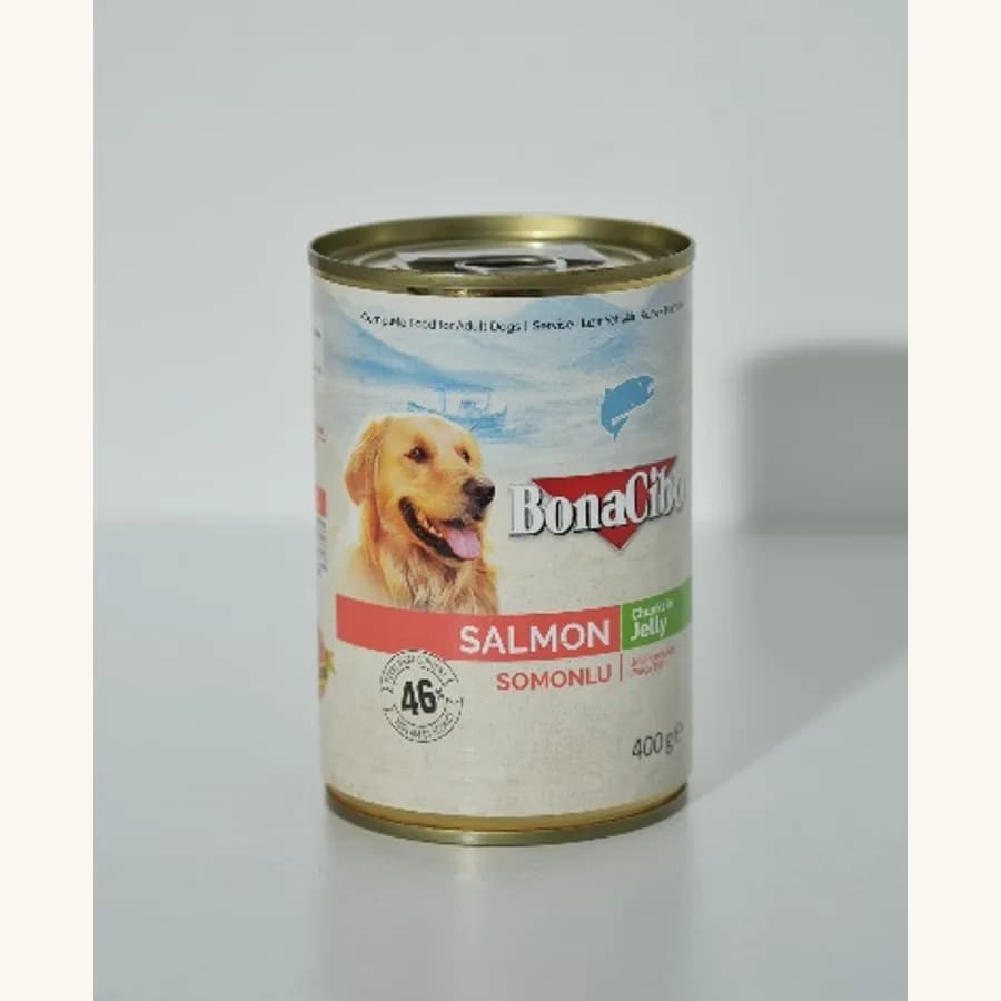 Product photo: BONACIBO canned food salmon 400G