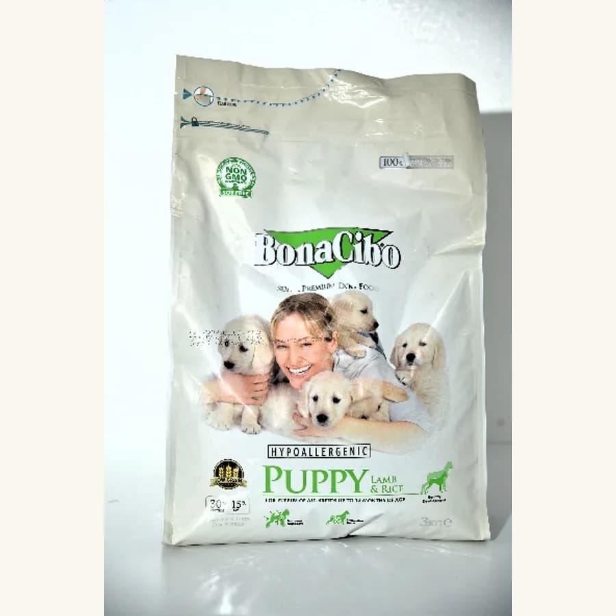 Product photo: BONACIBO PUPPY lamb 3KG