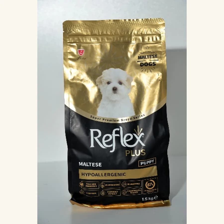 Product photo: REFLEX PLUS for puppies Maltese chicken 1,5KG