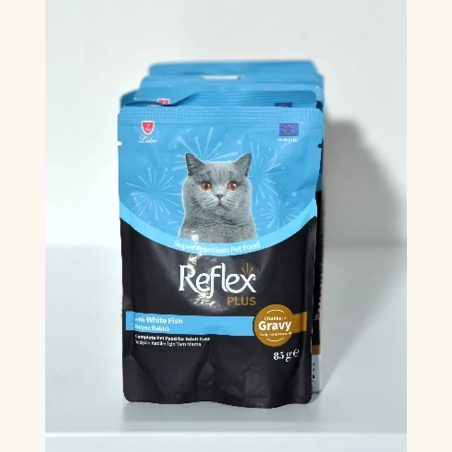 Fotografija proizvoda: REFLEX POUCH BIJELA RIBA ZA MAČKE 85G
