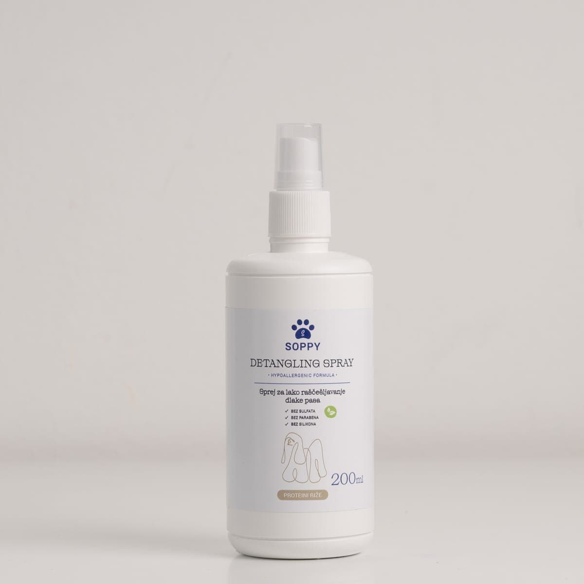 Product photo: SOPPY Detangling Spray