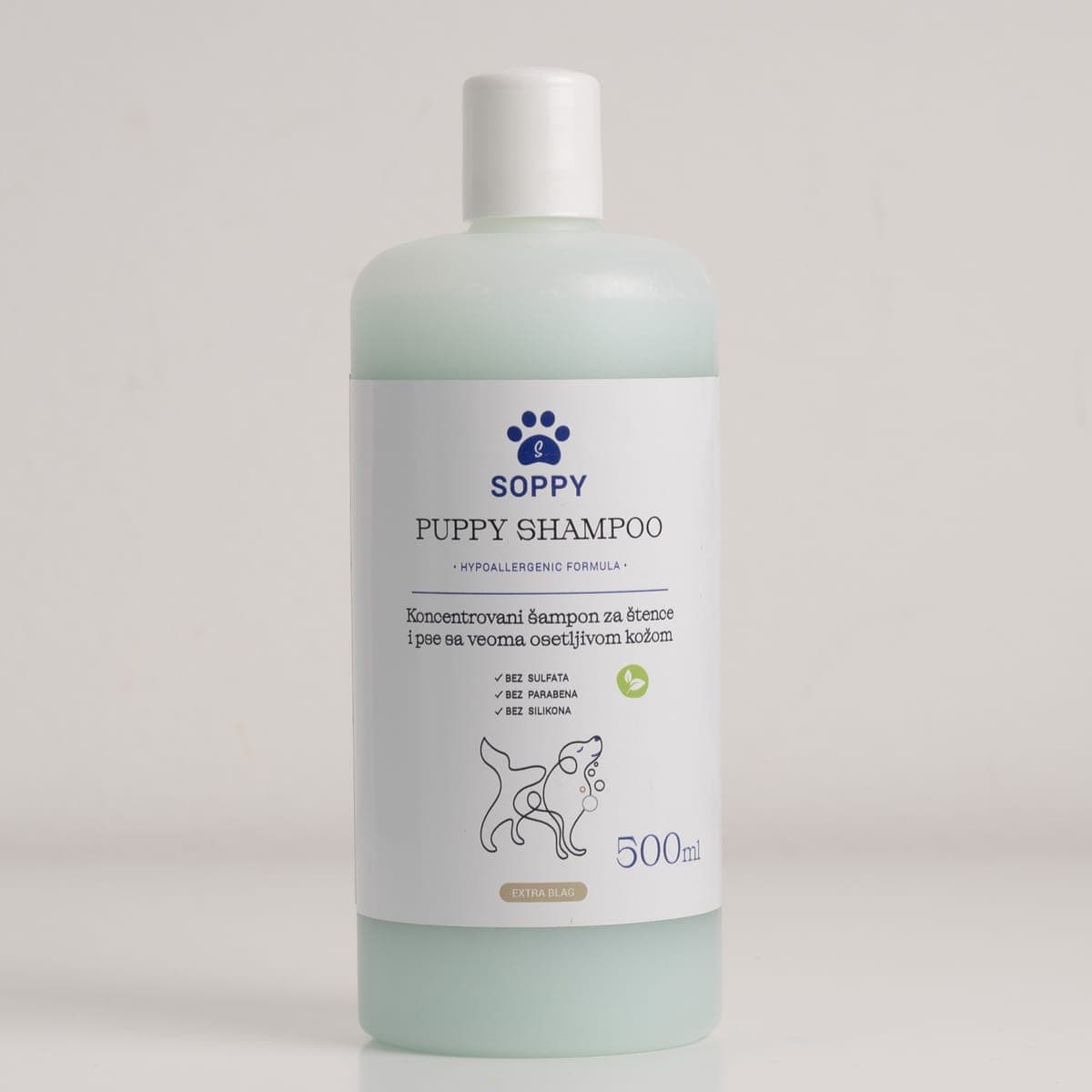 Product photo: SOPPY Puppy Shampoo