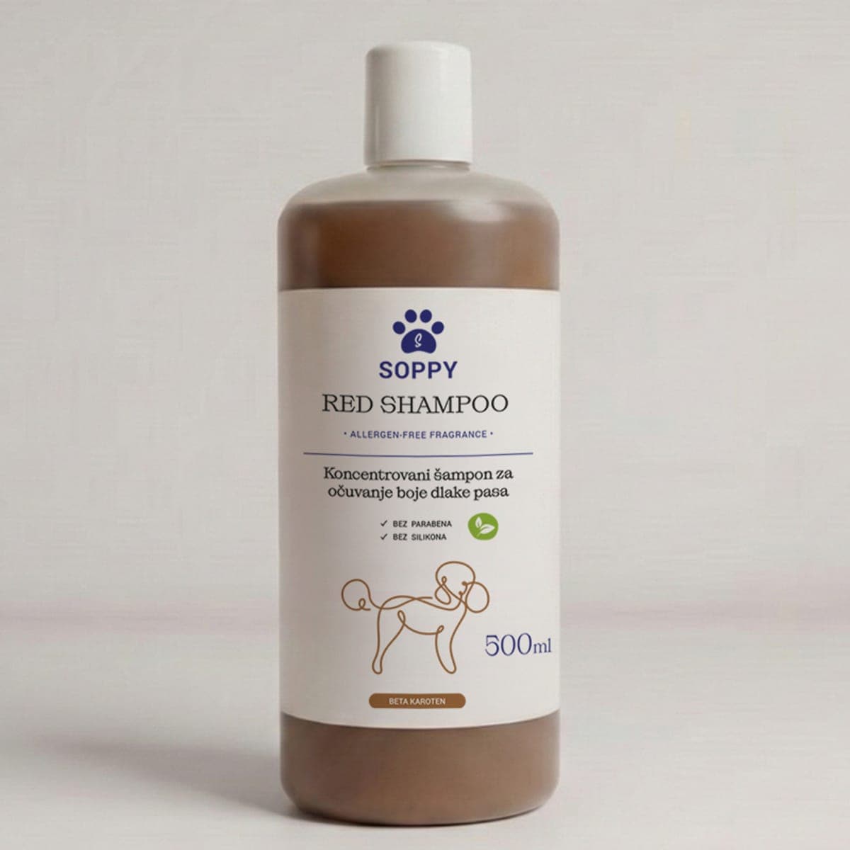Product photo: SOPPY Red Shampoo
