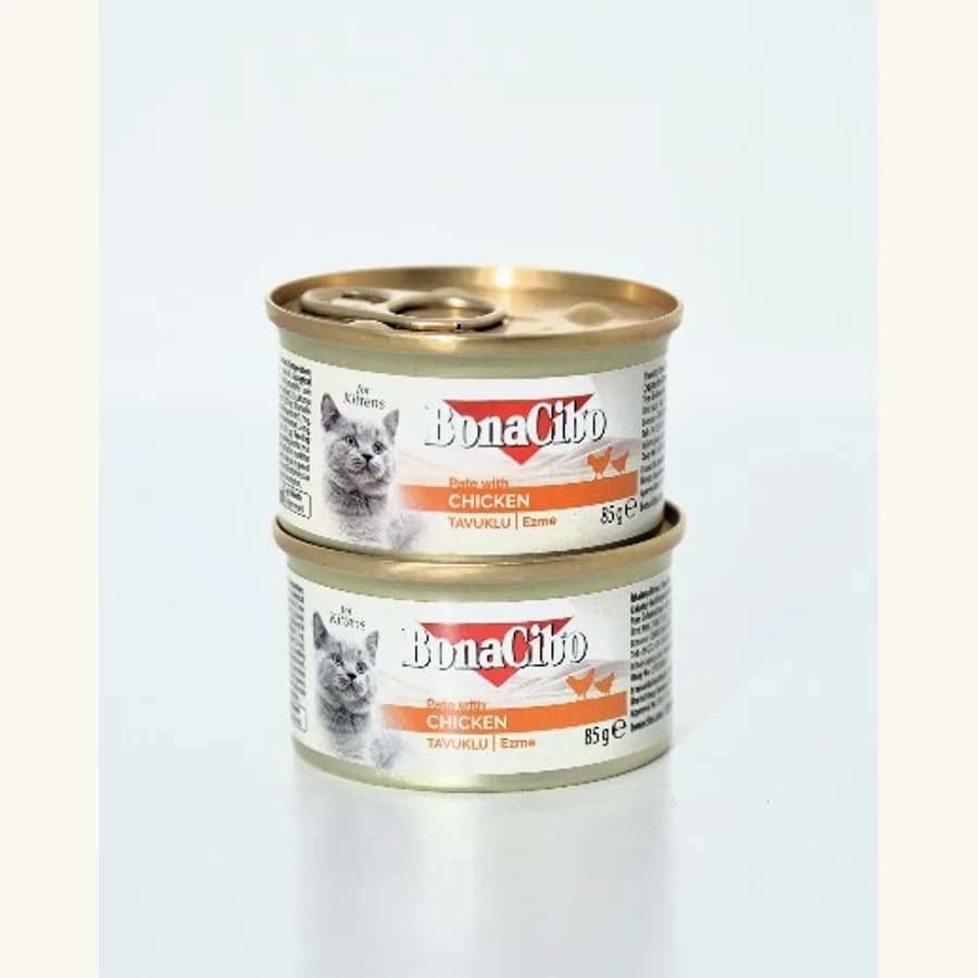 Product photo: BONACIBO KITTEN chicken 85G