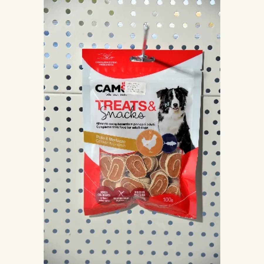 Product photo: treat OD PILETINE & hake 100G