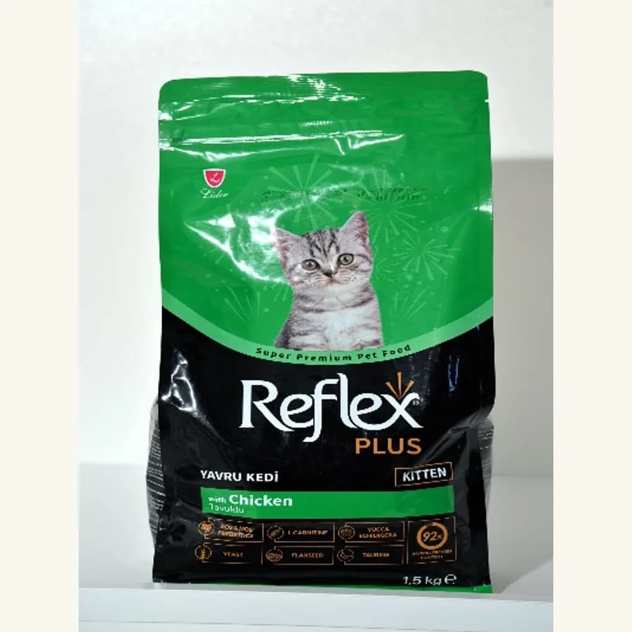 Product photo: REFLEX dry food for kittens chicken 1.5KG